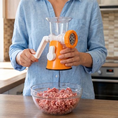 Hachoir à viande manuel 